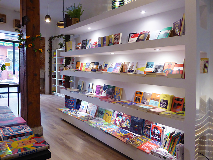 Interior de la tienda